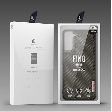 Husa de protectie DuxDucis Fino pentru Samsung Galaxy S22 Plus, Policarbonat/TPU/EVA, Verde inchis [3]