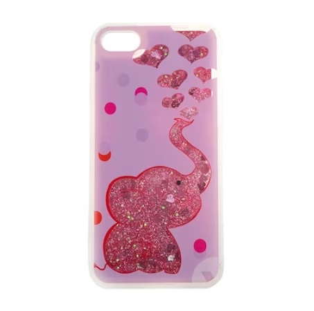 Husa de protectie, Glitter Case Elephant, iPhone XS Max, Roz [1]