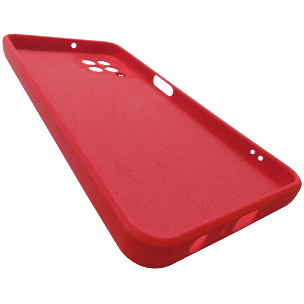 Husa de protectie Loomax, pentru Samsung Galaxy A22 4G, silicon subtire, rosu [5]