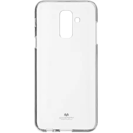 Husa de protectie, Mercury Jelly, compatibila cu Samsung Galaxy A6 Plus, Transparent [1]