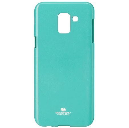Husa de protectie, Mercury Jelly, Compatibila cu Samsung Galaxy A8 (2018), Turcoaz [1]