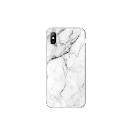 Husa de protectie, Wozinsky Marble, Compatibil cu Samsung Galaxy A42 5G, Alb [1]