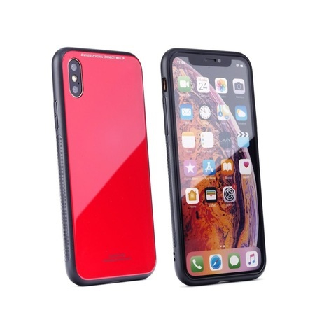 Husa iPhone XS MAX Glass Rosie [2]