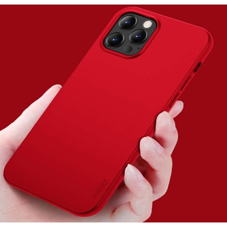 Husa pentru Iphone 12 Pro Max, X-level premium, Rosu [9]