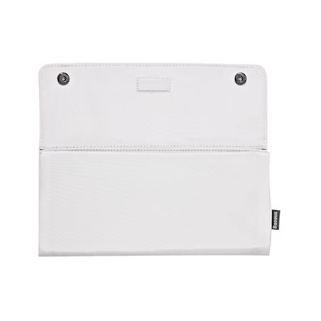 Husa pentru laptop, Baseus, Folding Series, LBZD-A02, Alb, 13 inch, Capse, Pliabila, Impermeabila [4]