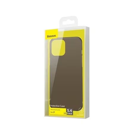 Husa Premium Baseus Cu Spate Sticla Matta Si Rama Din Silicon Pentru iPhone 12 Mini [4]