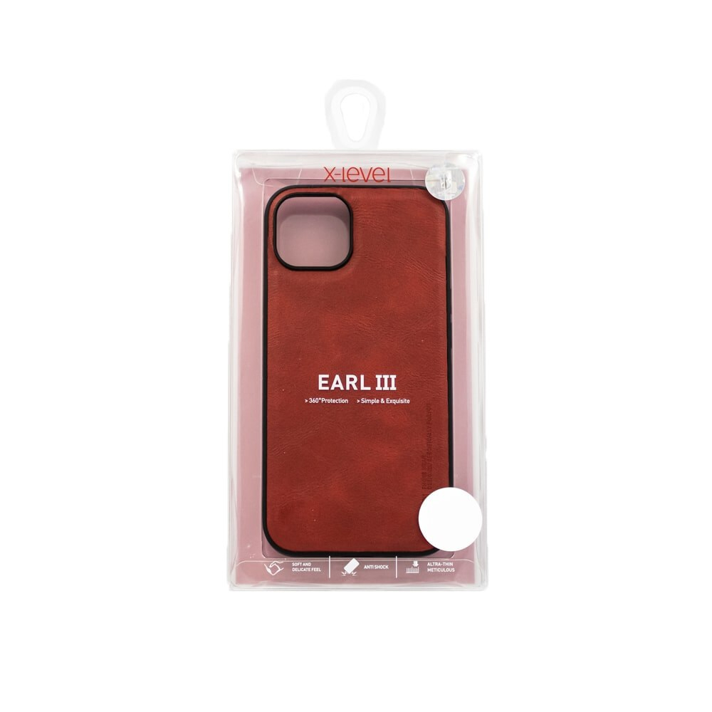 Husa Premium X-level Earl 3 pentru iPhone 12 Mini, Rosu [3]