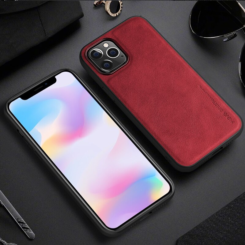 Husa Premium X-level Earl 3 pentru iPhone 12 Mini, Rosu [2]