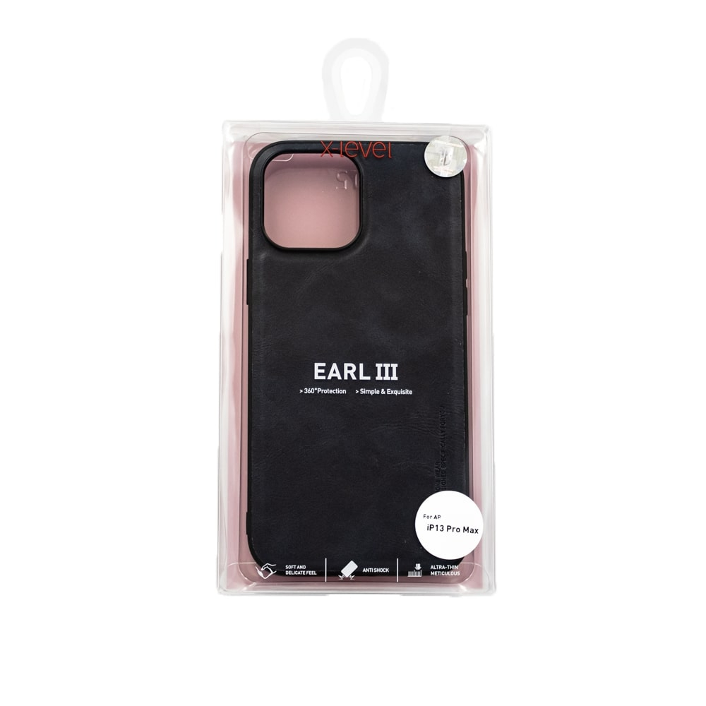 Husa Premium X-level Earl 3 pentru iPhone 13 Pro Max, Albastru [2]