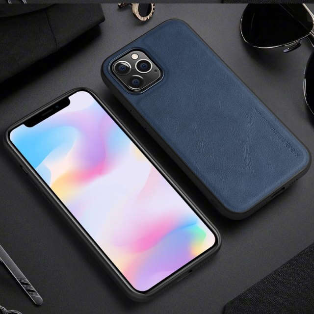 Husa Premium X-level Earl 3 pentru iPhone 13 Pro Max, Albastru [3]