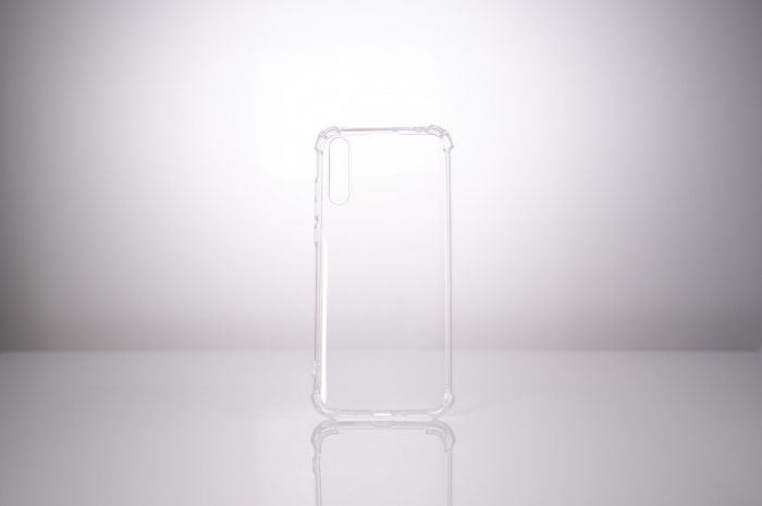 Husa smartphone Spacer pentru Huawei P Smart S, grosime 1.5mm, protectie suplimentara antisoc la colturi, material flexibil TPU, transparenta [3]