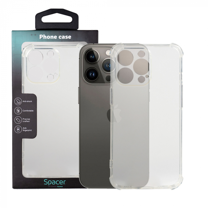 HUSA SMARTPHONE Spacer, Iphone 13 Pro Max, TPU, TRANSPARENTA [1]