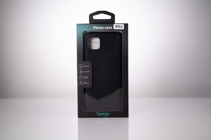 HUSA SMARTPHONE Spacer pentru Huawei P 40 Lite, TPU, NEGRU [6]