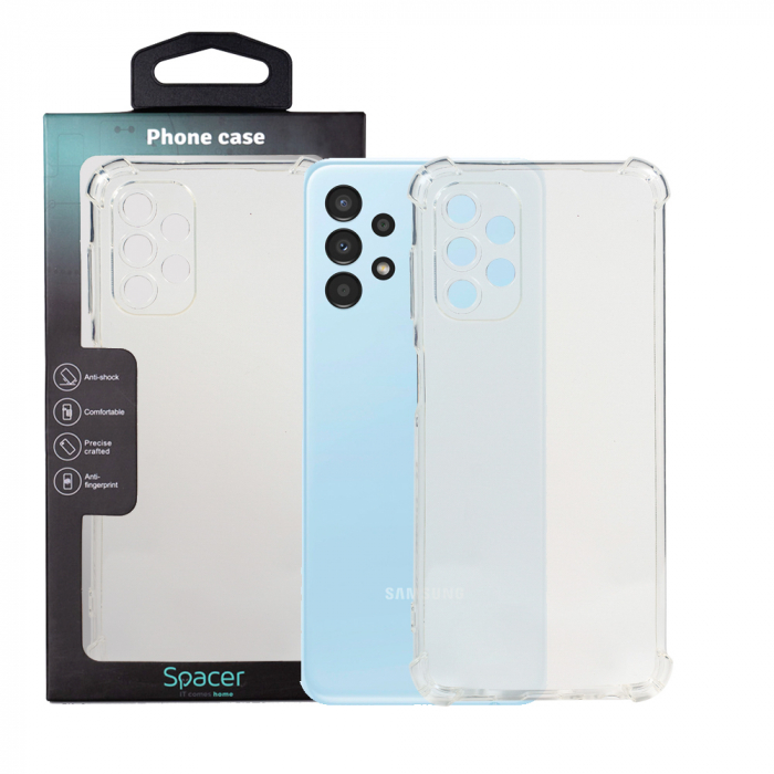 HUSA SMARTPHONE Spacer pentru Samsung Galaxy A13, TPU TRANSPARENT [1]