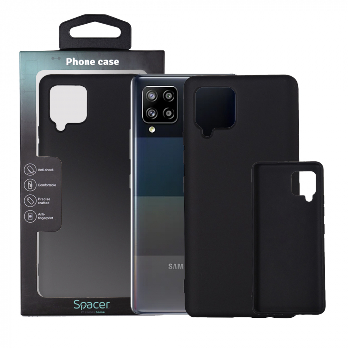 HUSA SMARTPHONE Spacer, Samsung Galaxy A42, TPU, NEGRU [1]