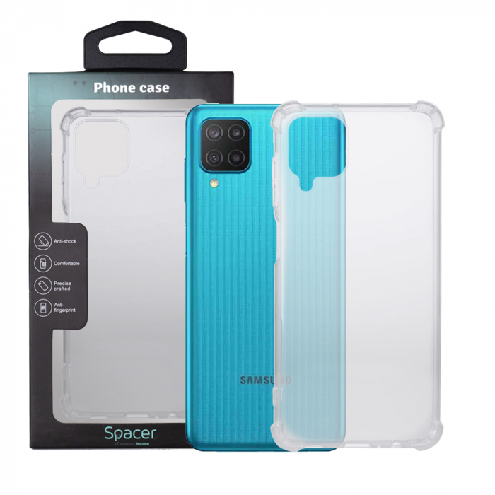 HUSA SMARTPHONE Spacer, Samsung Galaxy M12, TPU, NEGRU [1]