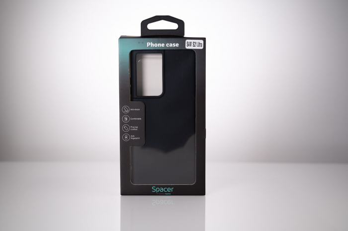HUSA SMARTPHONE Spacer, Samsung Galaxy S21 Ultra, TPU, NEGRU [6]