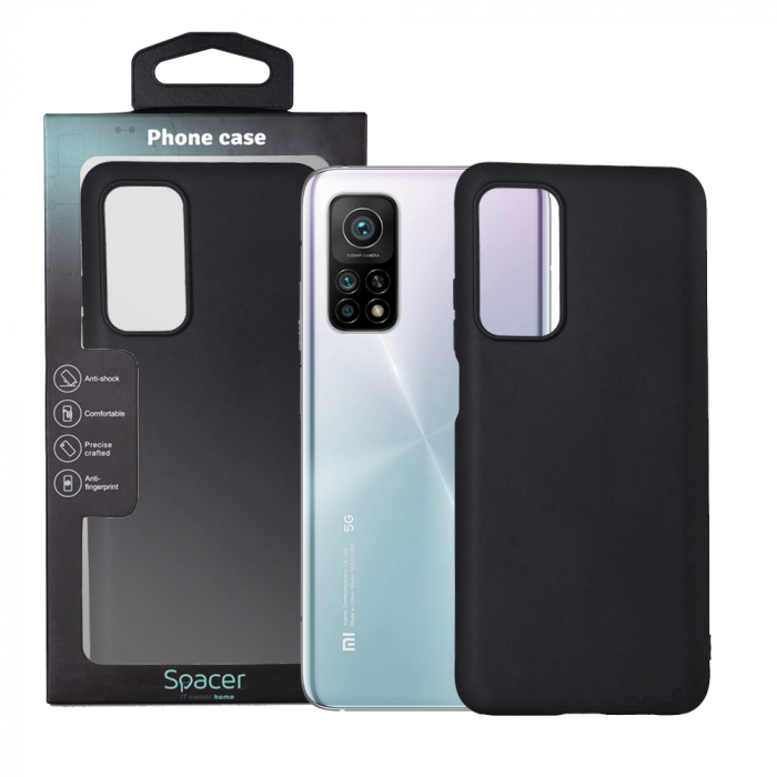 HUSA SMARTPHONE Spacer, Xiaomi Mi 10T Pro 5G, TPU, NEGRU [1]