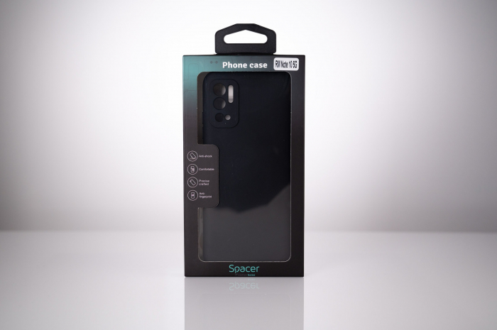 HUSA SMARTPHONE Spacer, Xiaomi Redmi Note 10 5G, TPU, NEGRU [6]