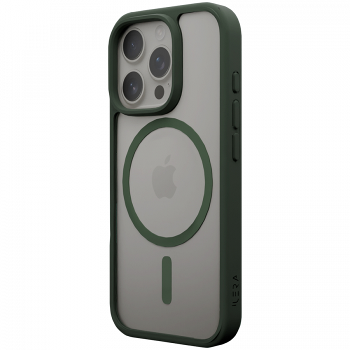 iLeraGo ColorAnt Clear Case, Deep Green for iPhone 16 Pro Max [1]