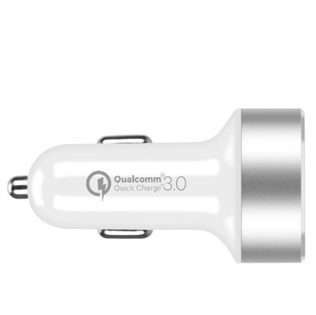 Incarcator Auto Momax, UC7 2 x USB Fast Charge, Alb [2]