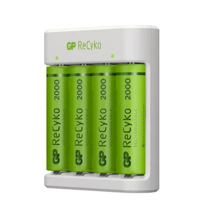 Incarcator GP Batteries include 4 x 2100 mAh GPACSE411001 [3]