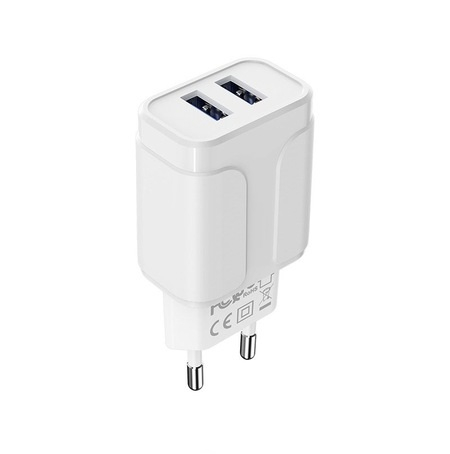 Incatcator retea Borofone A37A, 2XUSB + cablu Lightning, Alb [3]