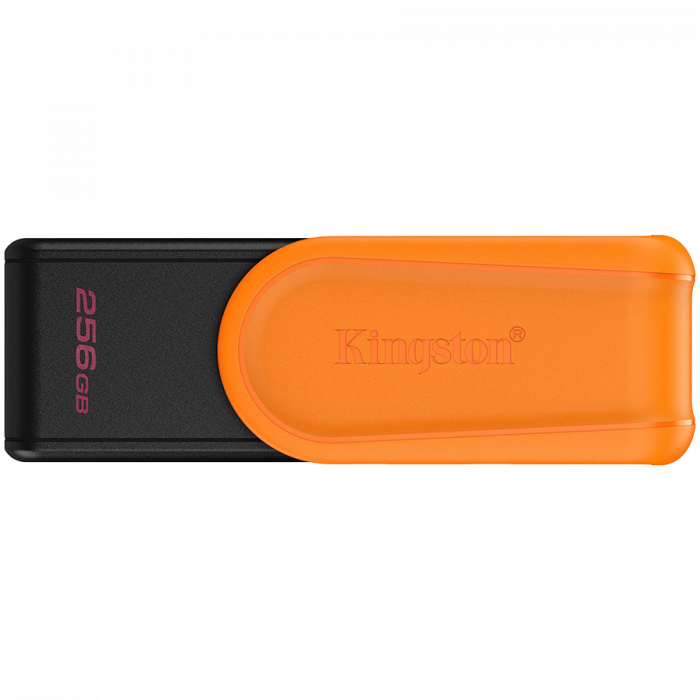 Kingston 256GB Portable USB 3.2 Gen 1 DataTraveler Exodia S (Black/Orange) [1]