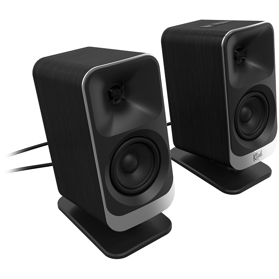 Klipsch ProMedia Lumina 2.1 Gaming Audio System with Subwoofer and LED Lighting Effects Built-in, Black [5]
