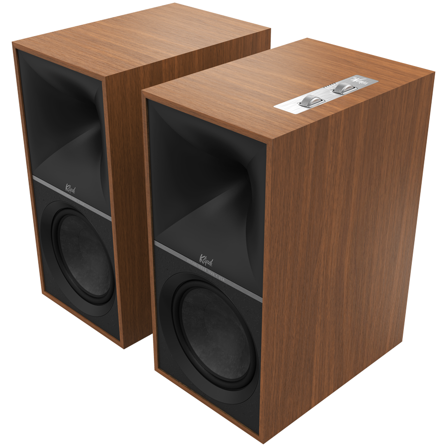Klipsch The Nines, Powered Speakers, Walnut, Pair [2]