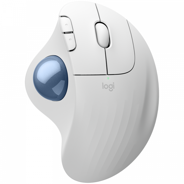 LOGITECH ERGO M575S Wireless Trackball - OFFWHITE+BLUE BALL - BT - EMEA28-935 [1]