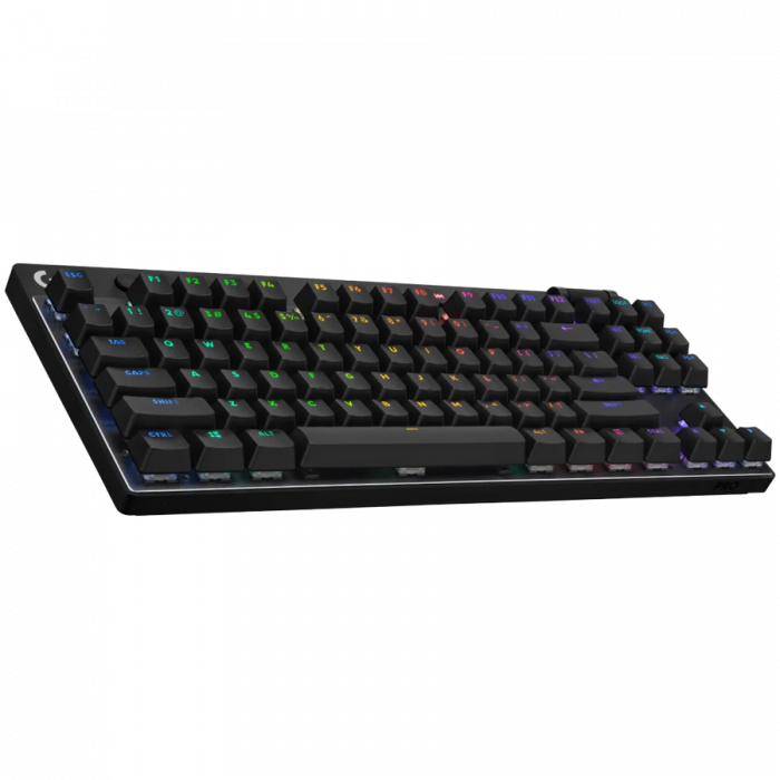 LOGITECH G PRO X TKL LIGHTSPEED Gaming Keyboard - BLACK - US INT'L - 2.4GHZ/BT - EMEA28i-935 - CLICKY [1]