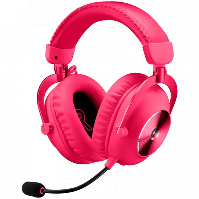 LOGITECH G PRO X2 LIGHTSPEED Wireless Gaming Headset - Blue Mic - MAGENTA [2]