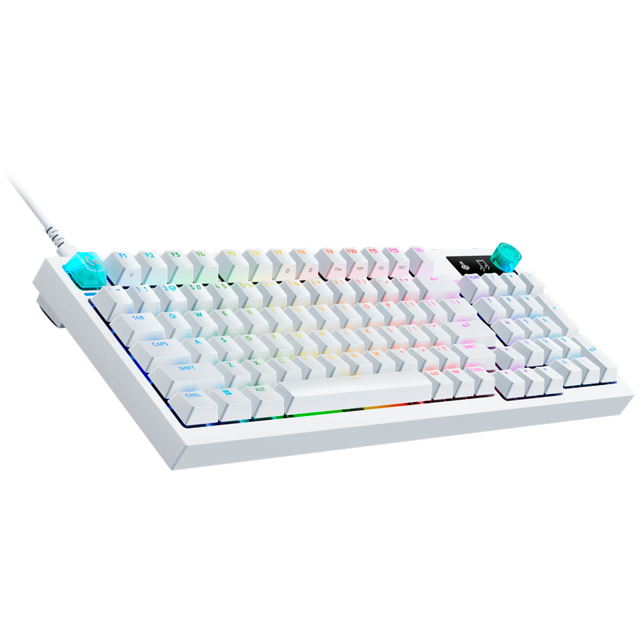 LOGITECH G316 X 98 Wired Gaming Keyboard - WHITE - US INT'L - USB - EMEA28i - 935 - TACTILE [3]