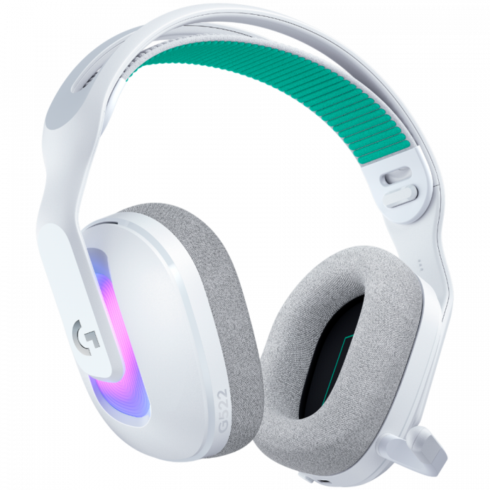 LOGITECH G522 LIGHTSPEED Wireless Gaming Headset - WHITE - EMEA28i-935 - 2.4GHZ [1]
