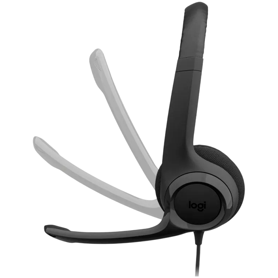 LOGITECH HEADSET-H390 USB-C Computer Headset-MIDNIGHT BLACK-USB-N/A-EMEA28i-935-USB-C [3]