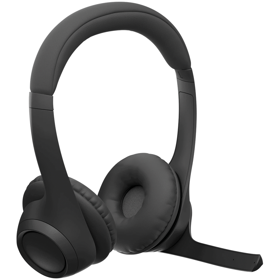 LOGITECH HEADSET - Zone 305 - MIDNIGHT BLACK - 2.4GHZ/BT - EMEA28-935 - BUNDLE, TEAMS [3]