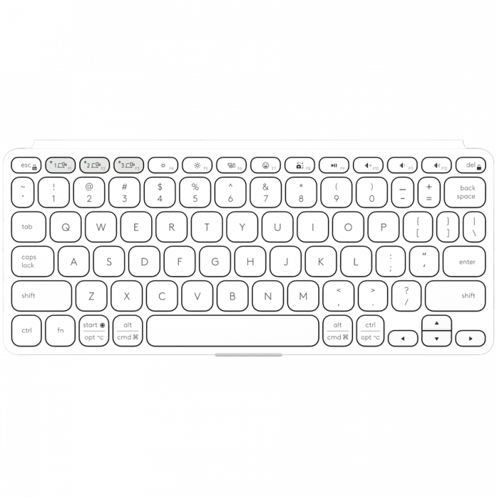 LOGITECH Keys-To-Go 2 - PALE GREY - US INT'L - BT - INTNL-948 - UNIVERSAL [4]