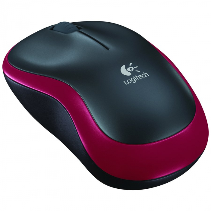 LOGITECH M185 Wireless Mouse - RED - EWR2 [1]