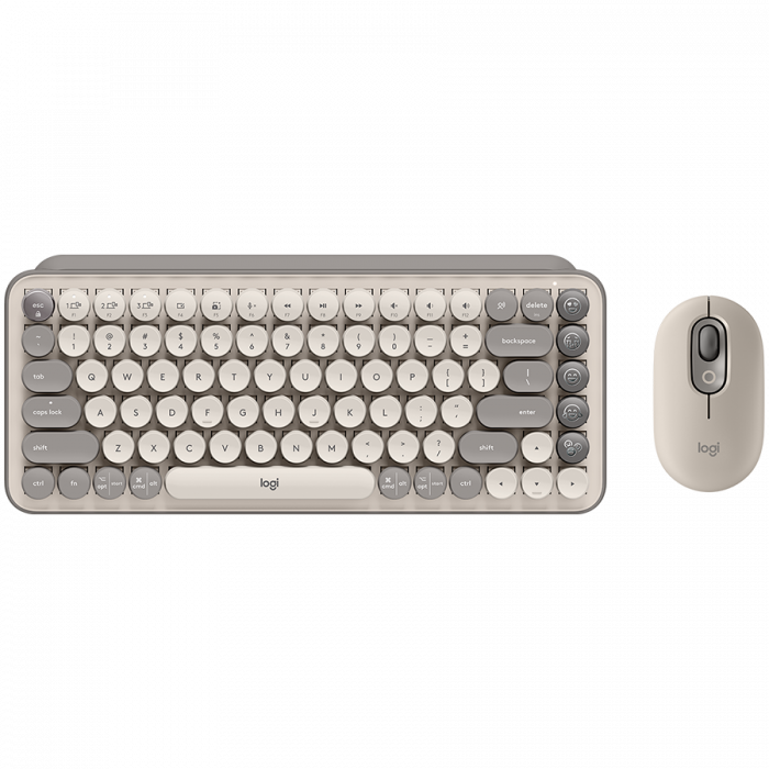 LOGITECH POP ICON COMBO - GRAPHITE - US INT'L - BT - INTNL-973 [1]