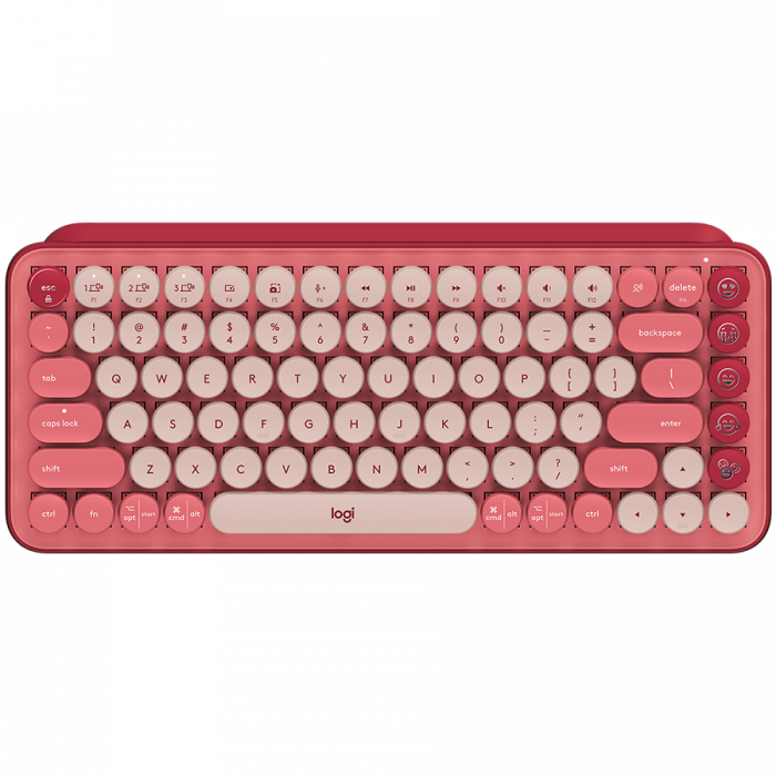 LOGITECH POP ICON KEYS - ROSE - US INT'L - BT - INTNL-973 [1]