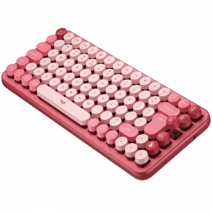 LOGITECH POP ICON KEYS - ROSE - US INT'L - BT - INTNL-973 [3]