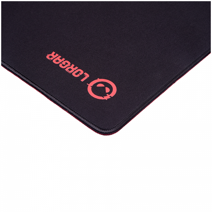 Lorgar Main 325, Gaming mouse pad, Precise control surface, Red anti-slip rubber base, size: 500mm x 420mm x 3mm, weight 0.4kg [6]
