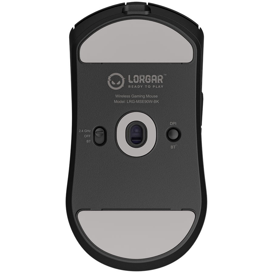 LORGAR MSE90W, Magnesium Alloy Wireless Gaming Mouse Elite, Black [10]