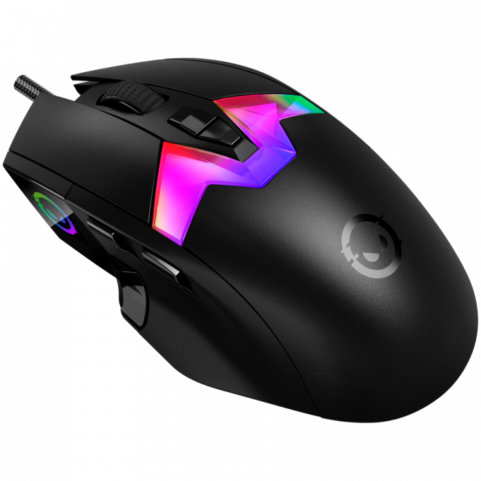 LORGAR MSP80, 8000 Hz Gaming Mouse Pro, Black [2]
