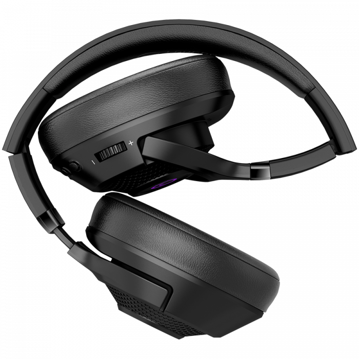 LORGAR Noah 702, Wireless Gaming Headset, black [4]