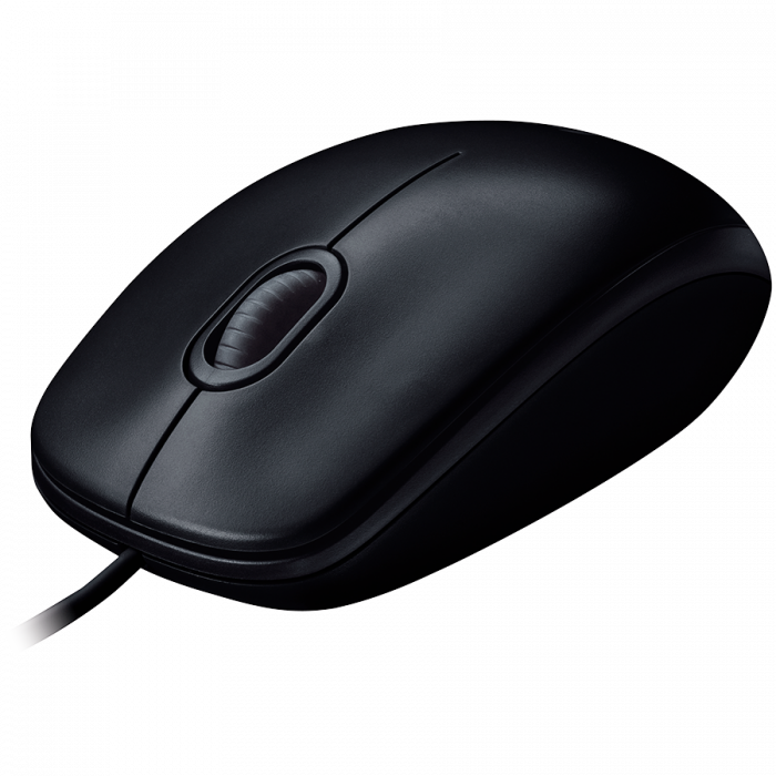 LOGITECH B100 Corded Mouse - BLACK - USB - B2B [2]