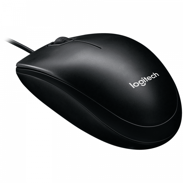 LOGITECH B100 Corded Mouse - BLACK - USB - B2B [3]