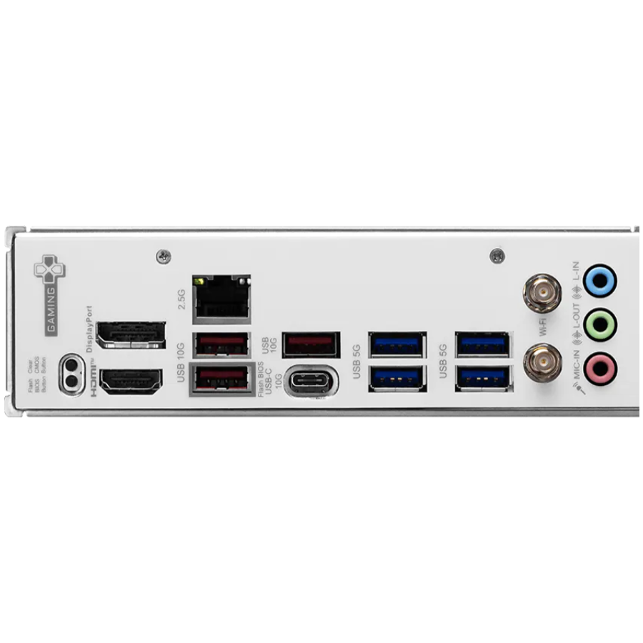 MSI B850M GAMING PLUS WIFI6E, mATX, Socket AM5, 4x DDR5 Dual Channel DDR5 up to 8200(OC)MHz, 1x PCIe x16 slot, 2x M.2 slot, 4x USB 5Gbps, 3x USB 10Gbps, 1x USB 10Gbps Type-C, HDMI, DP, 7.1 HD Audio, 2 [4]