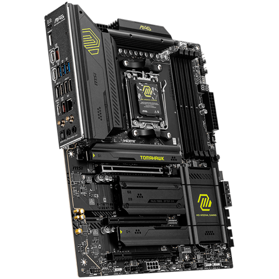 MSI Main Board MAG X870 TOMAHAWK WIFI, AM5,4xDDR5,3xPCI-Ex16,4xM.2,4xSATA3,2xUSB4,1xUSB 3.2 Gen2x2,3xUSB3.2 [3]